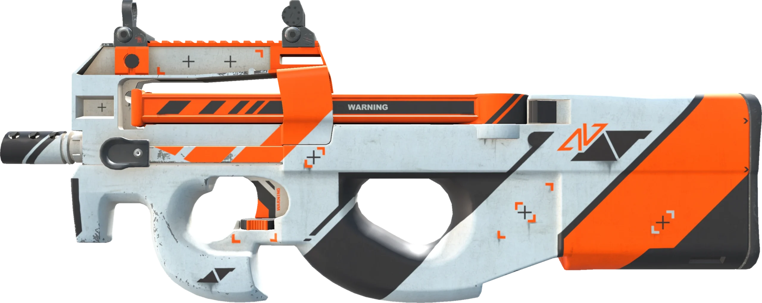 e91b5c226d277f8b6f7fe8bd6ec0a7f4-front.webp P90 | Asiimov (Field-Tested) - Image 1